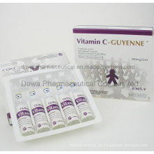 Injizierbares Vitamin C 500mg / 5ml